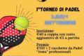 Primo torneo di padel